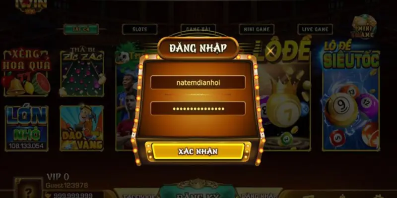 Hướng dẫn đăng nhập iWin nhanh chóng