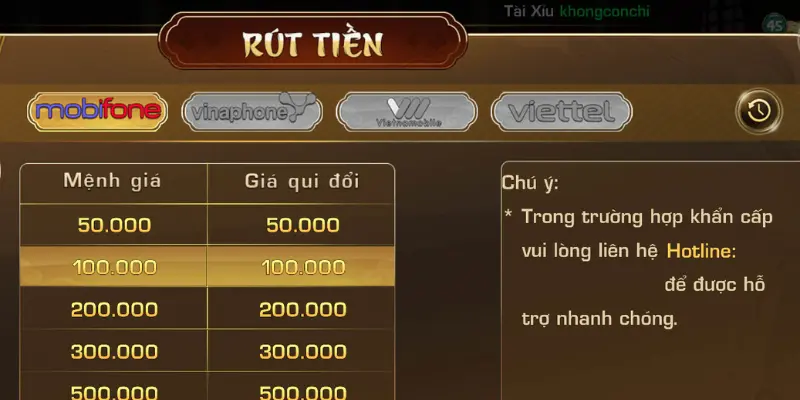 Khắc phục lỗi thường gặp khi Rút Tiền IWIN