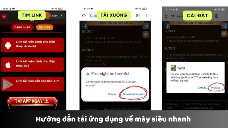 Hướng dẫn tải ứng dụng về máy siêu nhanh 